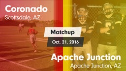 Matchup: Coronado vs. Apache Junction  2016