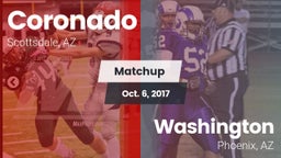 Matchup: Coronado vs. Washington  2017