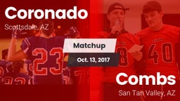 Matchup: Coronado vs. Combs  2017