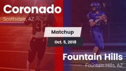 Matchup: Coronado vs. Fountain Hills  2018