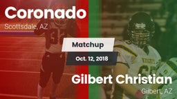 Matchup: Coronado vs. Gilbert Christian  2018