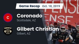 Recap: Coronado  vs. Gilbert Christian  2019