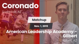 Matchup: Coronado vs. American Leadership Academy - Gilbert  2019