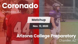 Matchup: Coronado vs. Arizona College Preparatory  2020