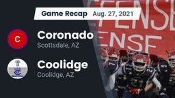 Recap: Coronado  vs. Coolidge  2021