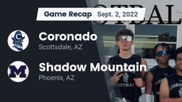 Recap: Coronado  vs. Shadow Mountain  2022