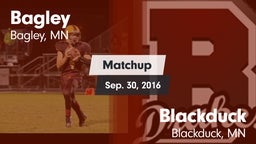Matchup: Bagley vs. Blackduck  2016