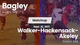 Matchup: Bagley vs. Walker-Hackensack-Akeley  2017