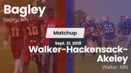 Matchup: Bagley vs. Walker-Hackensack-Akeley  2018