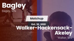 Matchup: Bagley vs. Walker-Hackensack-Akeley  2020