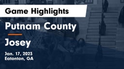 Putnam County  vs Josey  Game Highlights - Jan. 17, 2023