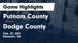 Putnam County  vs Dodge County  Game Highlights - Feb. 25, 2023