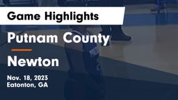 Putnam County  vs Newton  Game Highlights - Nov. 18, 2023