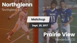 Matchup: Northglenn vs. Prairie View  2017