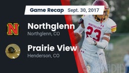 Recap: Northglenn  vs. Prairie View  2017