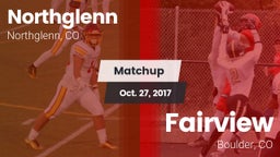 Matchup: Northglenn vs. Fairview  2017