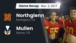 Recap: Northglenn  vs. Mullen  2017