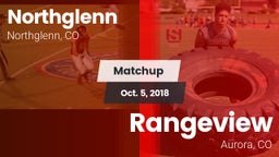 Matchup: Northglenn vs. Rangeview  2018
