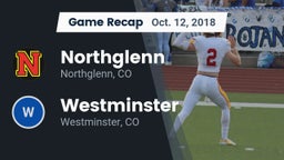 Recap: Northglenn  vs. Westminster  2018