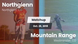 Matchup: Northglenn vs. Mountain Range  2018