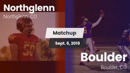 Matchup: Northglenn vs. Boulder  2019