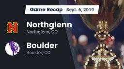 Recap: Northglenn  vs. Boulder  2019