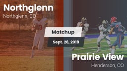 Matchup: Northglenn vs. Prairie View  2019