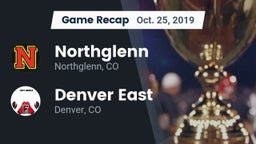 Recap: Northglenn  vs. Denver East  2019