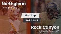 Matchup: Northglenn vs. Rock Canyon  2020