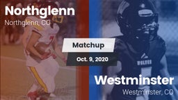 Matchup: Northglenn vs. Westminster  2020