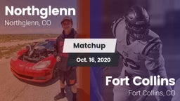 Matchup: Northglenn vs. Fort Collins  2020