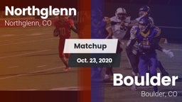 Matchup: Northglenn vs. Boulder  2020