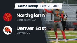 Recap: Northglenn  vs. Denver East  2023