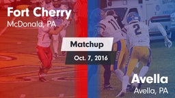 Matchup: Fort Cherry vs. Avella  2016