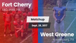 Matchup: Fort Cherry vs. West Greene  2017