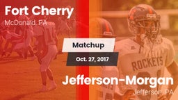 Matchup: Fort Cherry vs. Jefferson-Morgan  2017