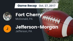Recap: Fort Cherry  vs. Jefferson-Morgan  2017