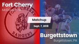 Matchup: Fort Cherry vs. Burgettstown  2018