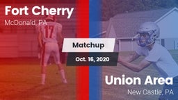 Matchup: Fort Cherry vs. Union Area  2020