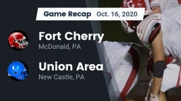 Recap: Fort Cherry  vs. Union Area  2020