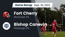 Recap: Fort Cherry  vs. Bishop Canevin  2022