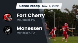 Recap: Fort Cherry  vs. Monessen  2022