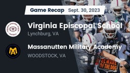 Recap: Virginia Episcopal School vs. Massanutten Military Academy  2023