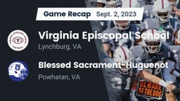 Recap: Virginia Episcopal School vs. Blessed Sacrament-Huguenot  2023