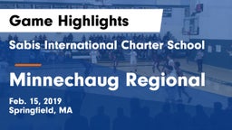 Sabis International Charter School vs Minnechaug Regional  Game Highlights - Feb. 15, 2019