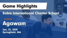 Sabis International Charter School vs Agawam  Game Highlights - Jan. 22, 2020