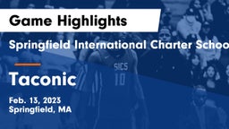 Springfield International Charter School vs Taconic  Game Highlights - Feb. 13, 2023