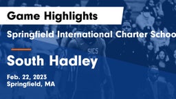 Springfield International Charter School vs South Hadley   Game Highlights - Feb. 22, 2023