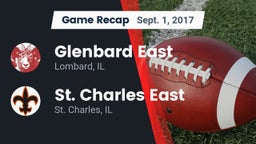 Recap: Glenbard East  vs. St. Charles East  2017