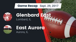 Recap: Glenbard East  vs. East Aurora  2017